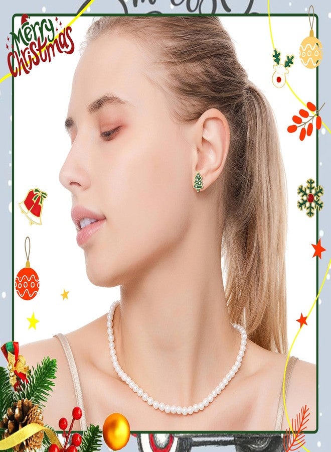 Wullina 20 Pairs Christmas Earrings for Women, Holiday Xmas Earrings Set Christmas Tree Bells Drop Dangle Dangle Earring Light Snowflake Stud Earring, Bulk Christmas Earrings Gifts Jewelry (Christmas A) - Image 3